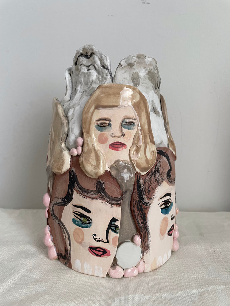 Heads With Oyster Shells