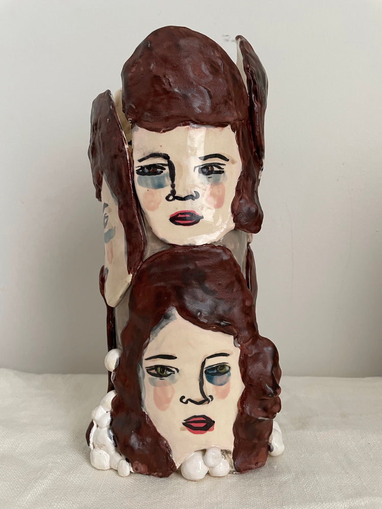 Brown Hair, Multi-Head