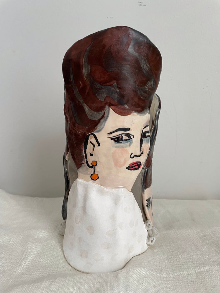 White Blouse & Heads