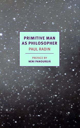 Primitive Man As Philosopher